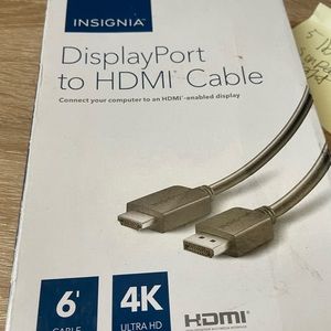 DisplayPort to HDMI Cable